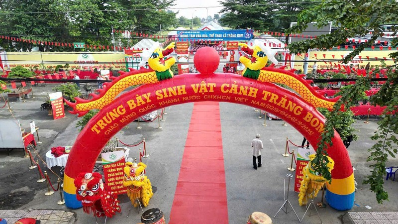 Toàn cảnh Lễ khai mạc Triển lãm Sinh vật cảnh Trảng Bom - Đồng Nai 2025
