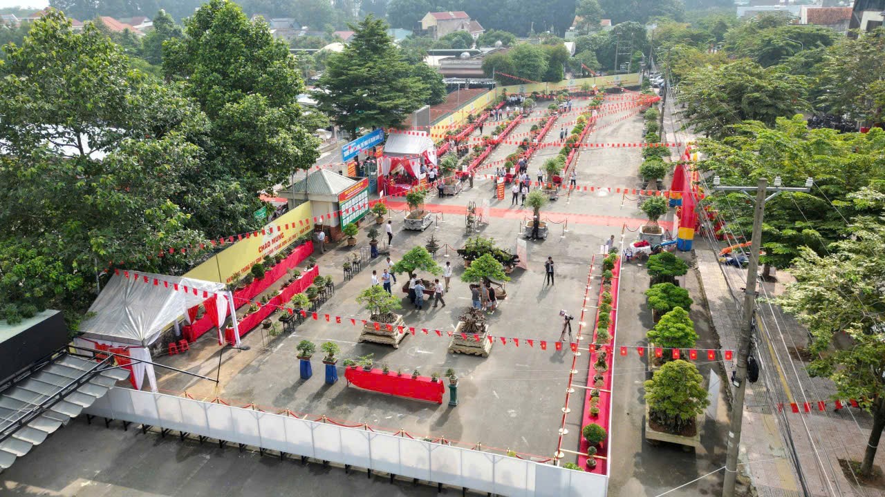 Lãnh đạo Hội Sinh vật cảnh Việt Nam dự Triển lãm sinh vật cảnh Trảng Bom lần thứ nhất