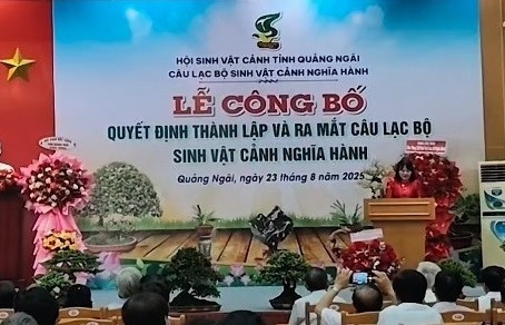 Lễ ra mắt Câu lạc bộ Sinh vật cảnh Nghĩa Hành – Quảng Ngãi 2025