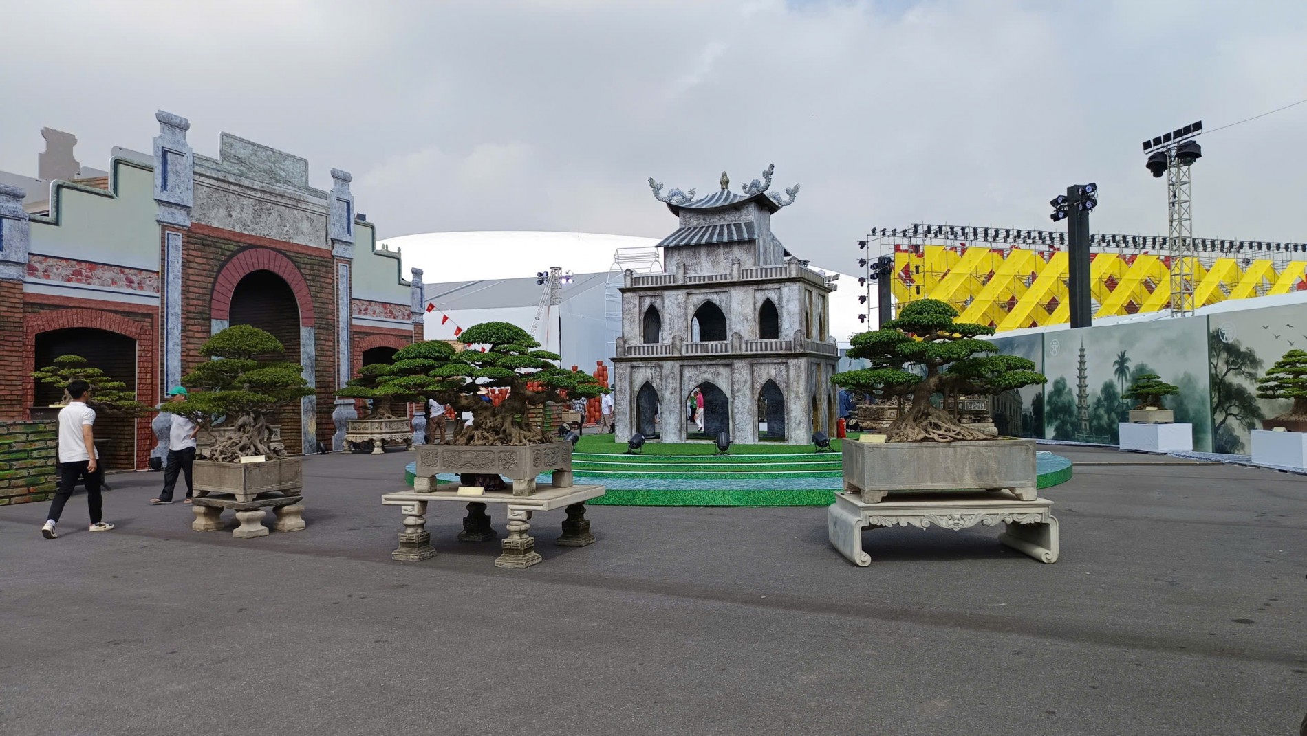 Hội Sinh vật cảnh Hà Nội tái hiện hồn quê trong không gian Triển lãm 80 năm thành tựu quốc gia