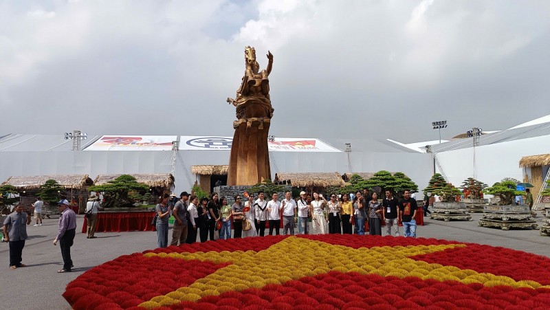 Hội Sinh vật cảnh Hà Nội tái hiện hồn quê trong không gian Triển lãm 80 năm thành tựu quốc gia