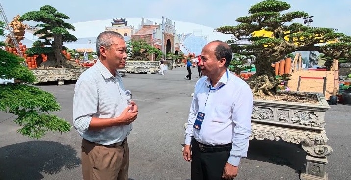Ông Tạ Tương Huỳnh - Quyền Chủ tịch Hội SVC Hà Nội chia sẻ về Triển lãm 80 năm thành tựu quốc gia