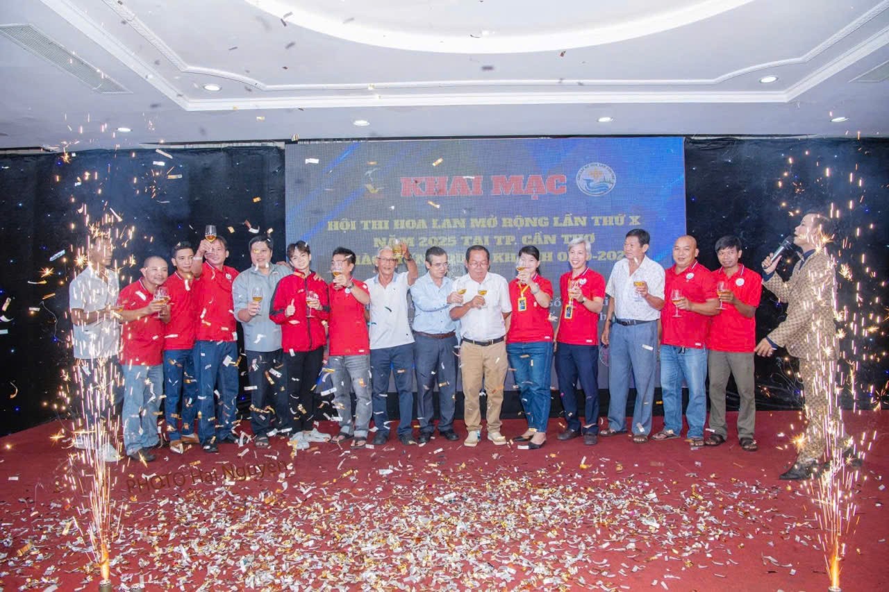 Hội thi và trưng bày hoa lan toàn quốc lần thứ X: Sắc hương hội tụ tại Cần Thơ