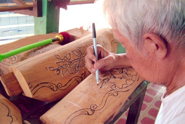 Làng nghề mộc Chợ Thủ - dấu ấn văn hóa từ những đường chạm tinh xảo