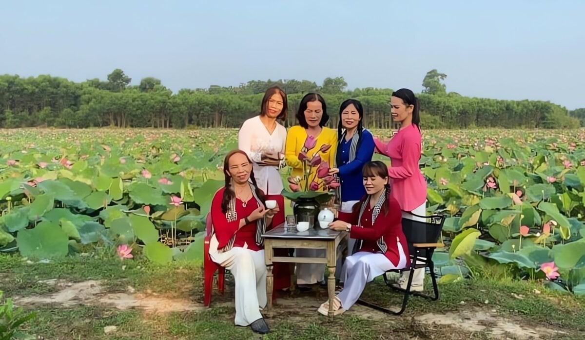 Chi hội trưởng nông dân Huế làm giàu từ sen, tiên phong trong công tác Hội và thiện nguyện