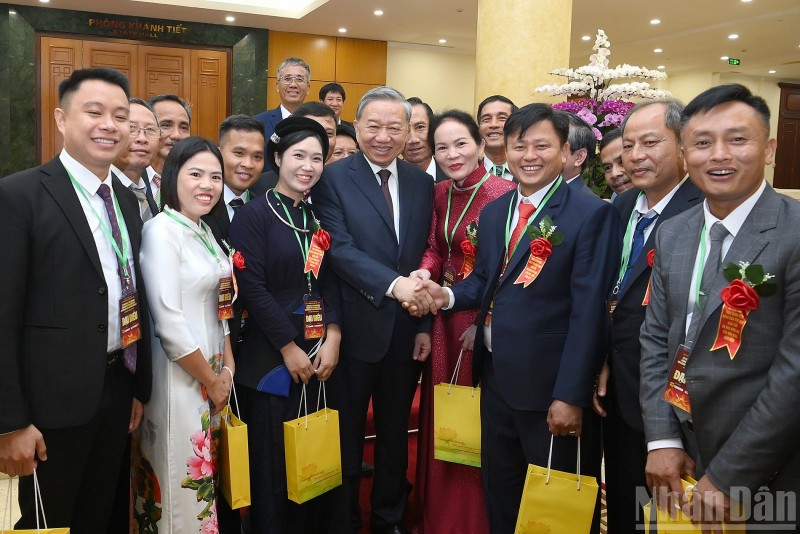 Tổng Bí thư Tô Lâm: “Người nông dân là người lính tiên phong trên mặt trận an ninh lương thực”