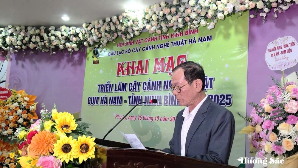 Triển lãm cây cảnh nghệ thuật cụm Hà Nam: Hội tụ tinh hoa, lan tỏa đam mê Triển lãm cây cảnh nghệ thuật cụm Hà Nam: Hội tụ tinh hoa, lan tỏa đam mê