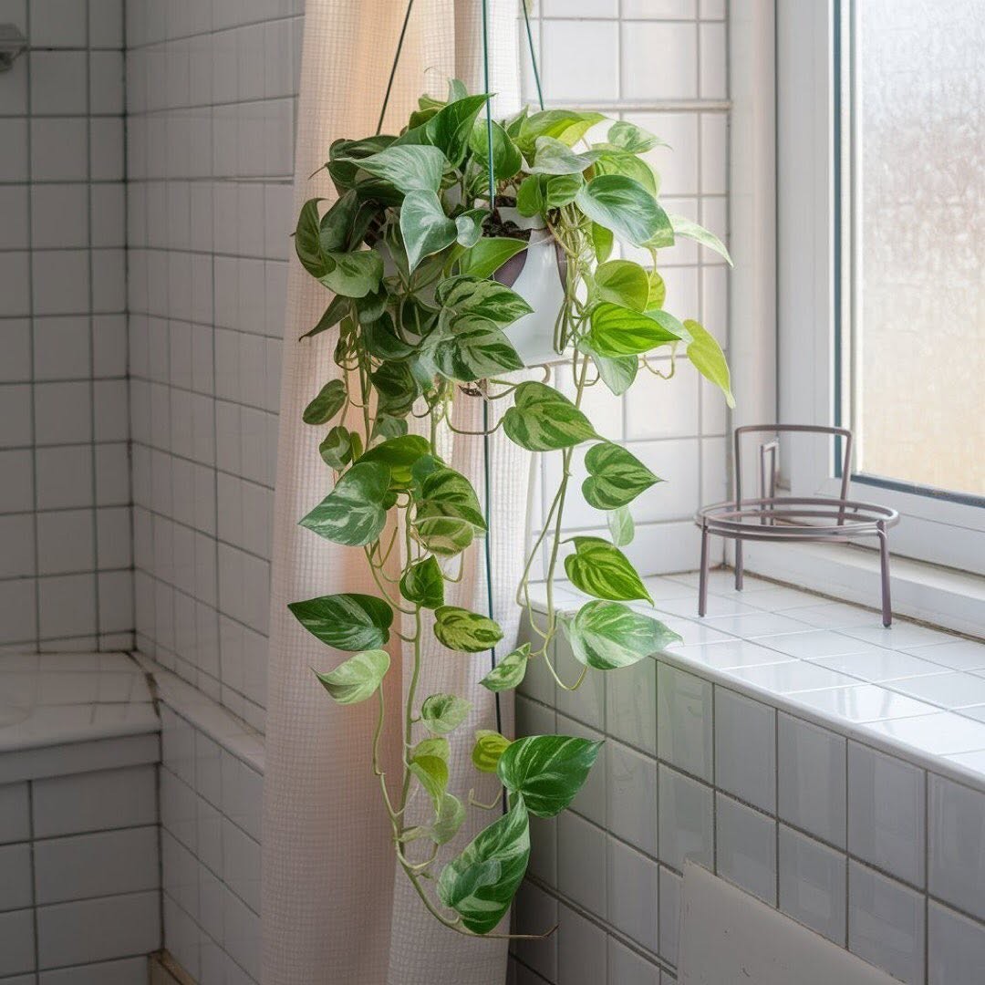 6 loại cây hút ẩm phòng tắm giúp không gian luôn xanh mát và sạch sẽ