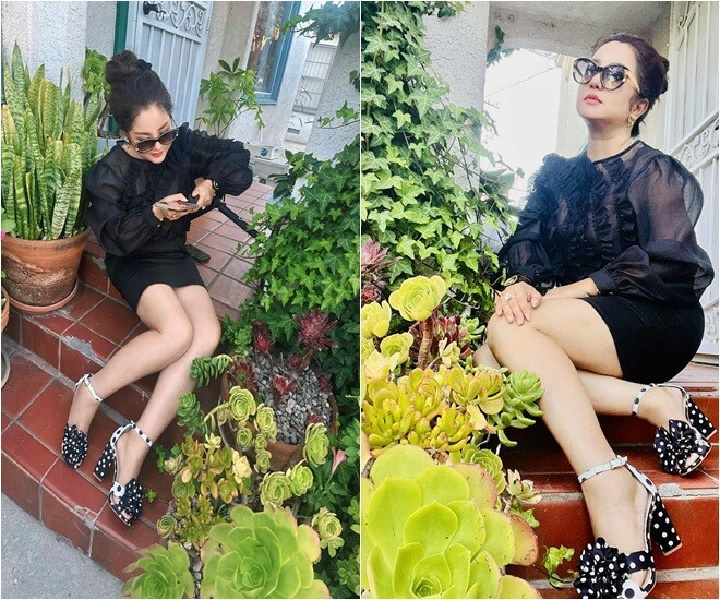 Biệt thự 30 tỷ của danh hài Thúy Nga với khu vườn xanh mát, ngập tràn hoa trái Biệt thự 30 tỷ của danh hài Thúy Nga với khu vườn xanh mát, ngập tràn hoa trái