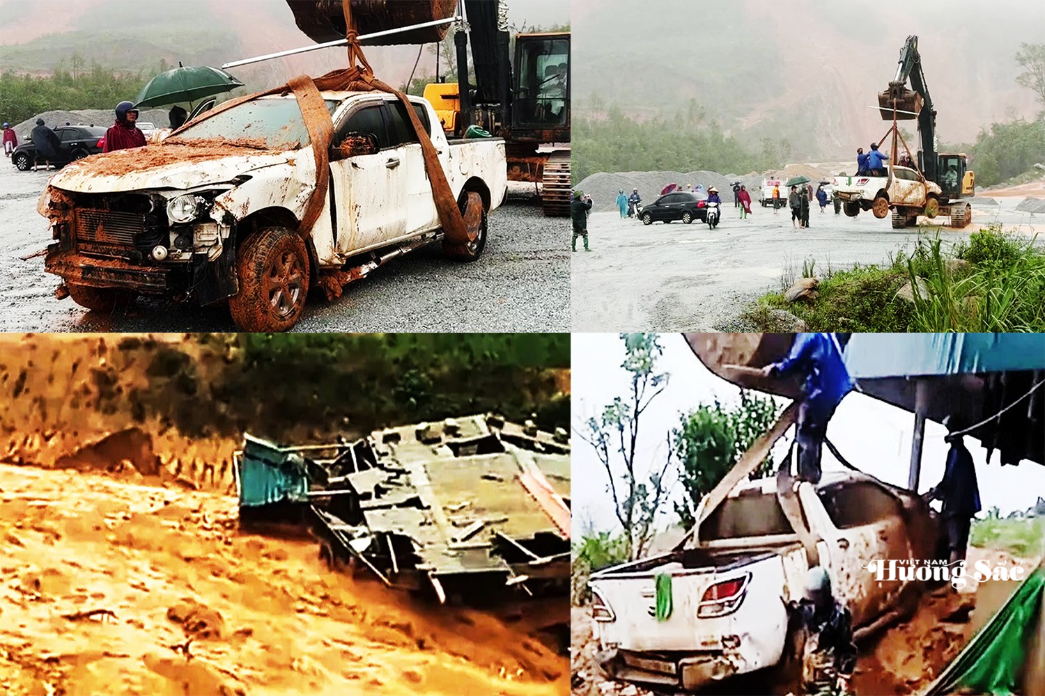 Hà Tĩnh: Mưa lũ gây sạt lở núi, nhiều tài sản của người dân bị vùi lấp