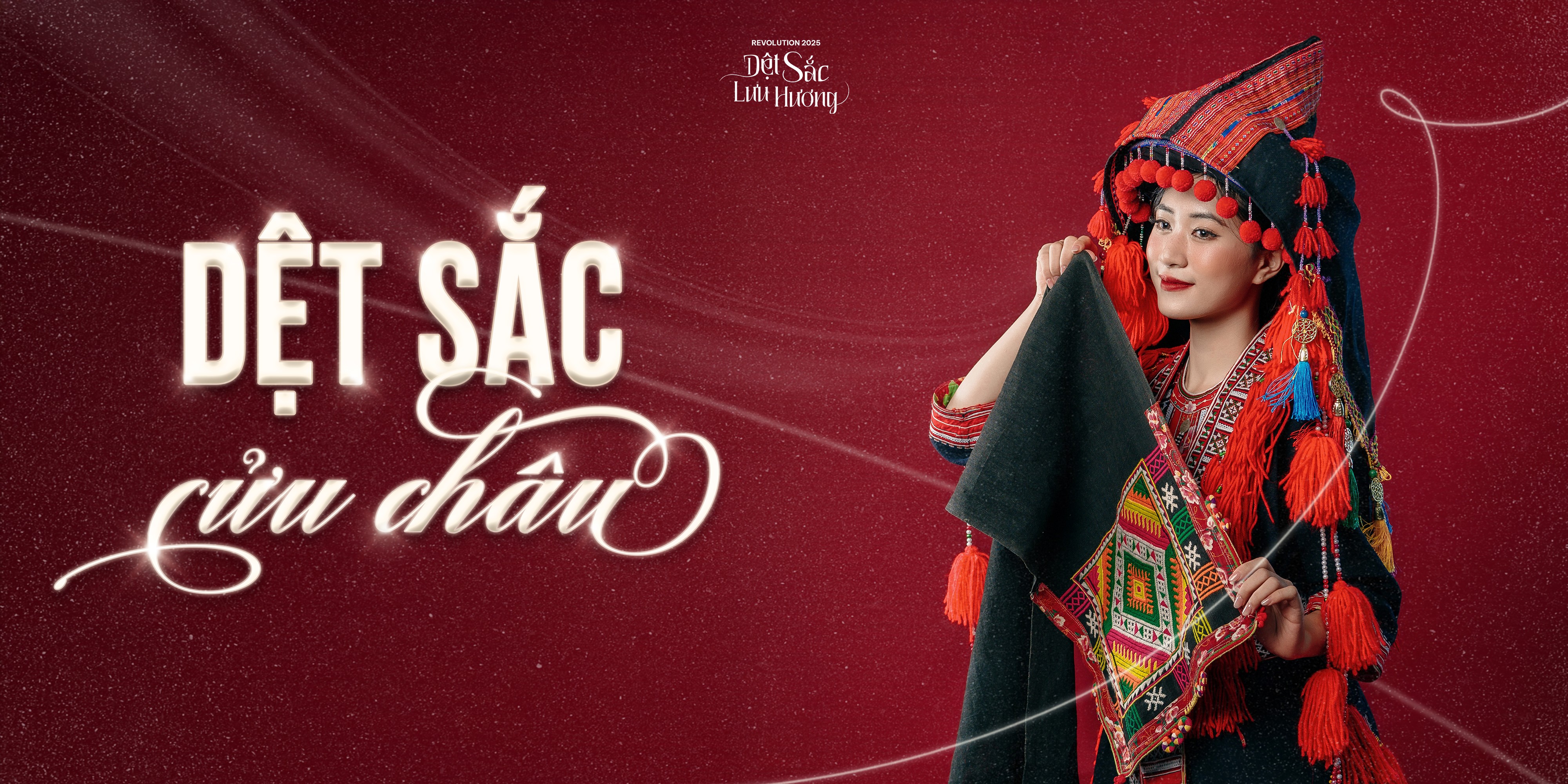 “Dệt Sắc Cửu Châu”: Hành trình kết nối quá khứ và hiện tại qua từng sợi chỉ “Dệt Sắc Cửu Châu”: Hành trình kết nối quá khứ và hiện tại qua từng sợi chỉ