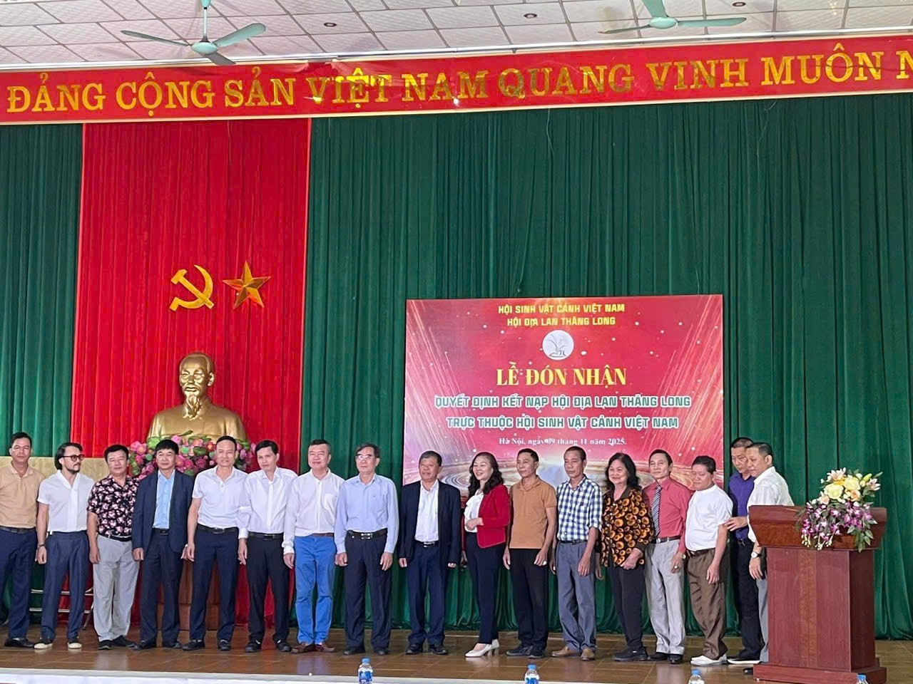 Hội Địa lan Thăng Long: Khẳng định vị thế trong phong trào sinh vật cảnh quốc gia Hội Địa lan Thăng Long: Khẳng định vị thế trong phong trào sinh vật cảnh quốc gia