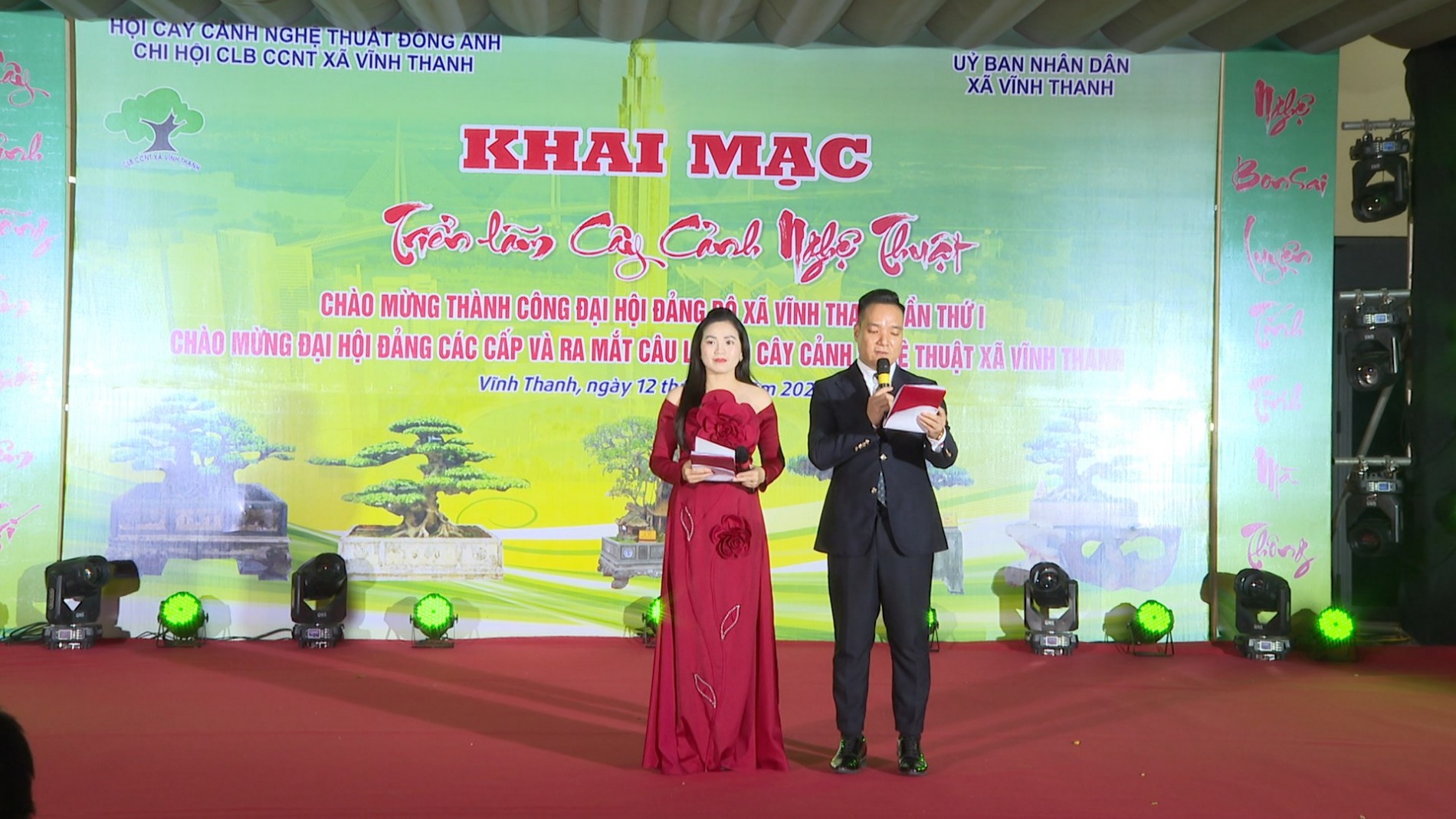 Triển lãm và ra mắt CLB Cây cảnh nghệ thuật xã Vĩnh Thanh