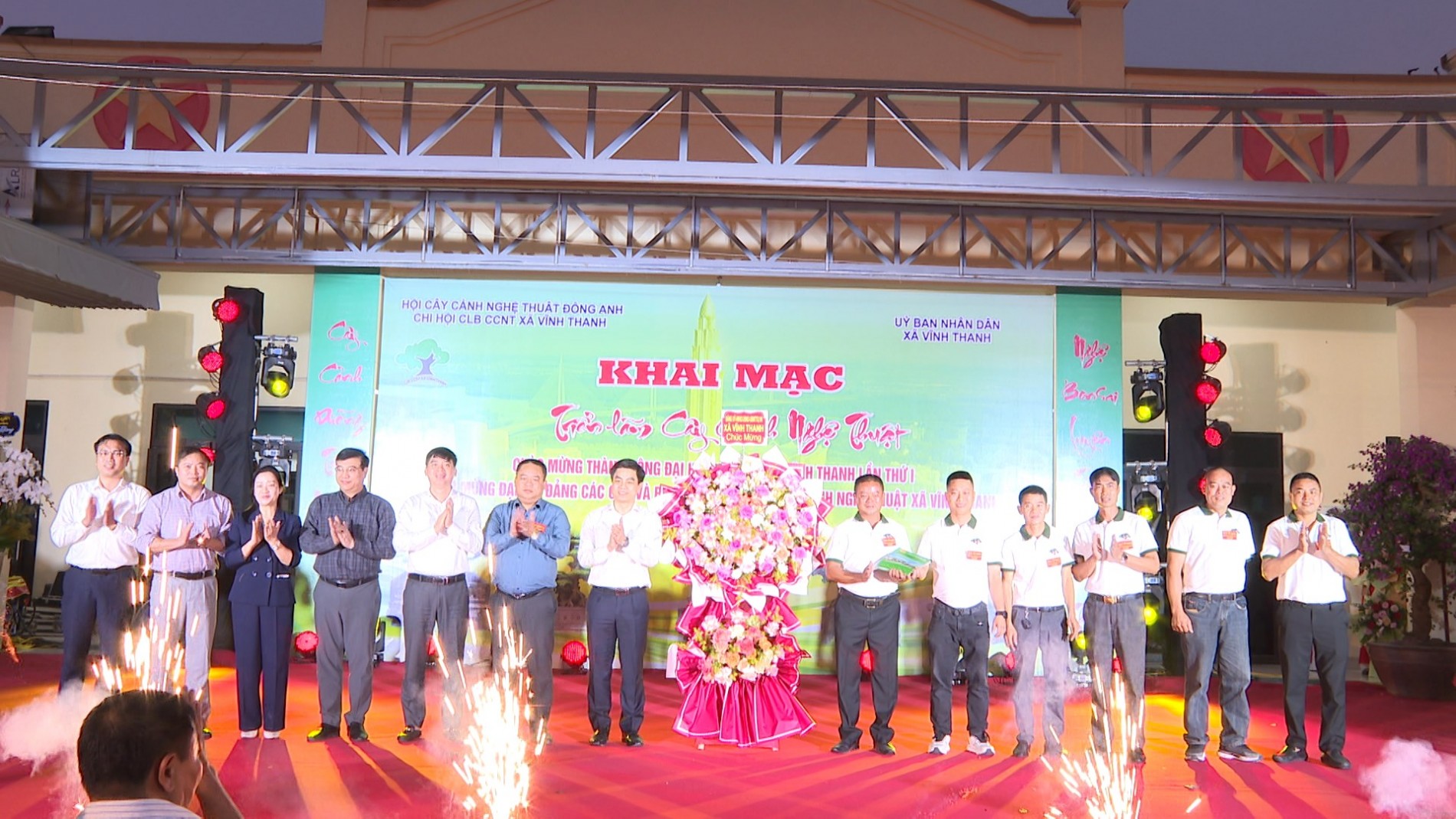 Triển lãm và ra mắt CLB Cây cảnh nghệ thuật xã Vĩnh Thanh