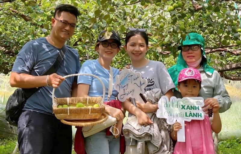 Hợp tác công – tư thúc đẩy du lịch nông nghiệp vùng nho, táo Nam Trung Bộ