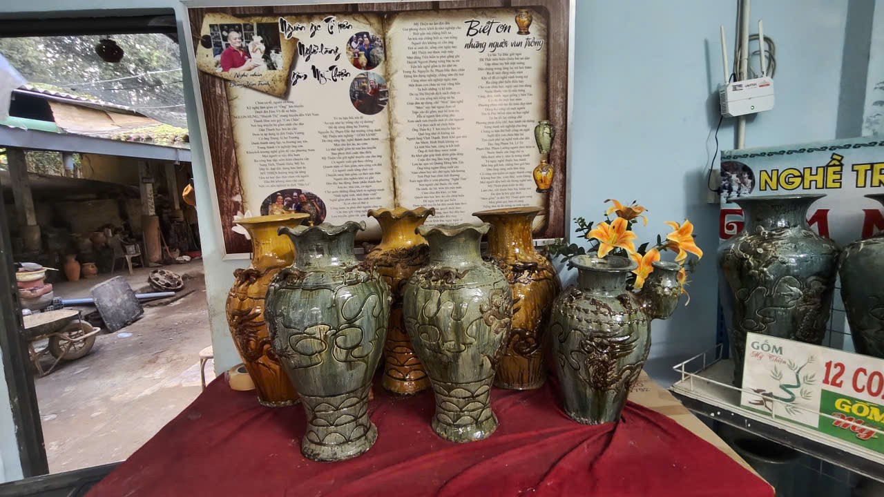 Làng gốm Mỹ Thiện (Quảng Ngãi): Giữ lửa nghề truyền thống giữa thách thức thời hiện đại Làng gốm Mỹ Thiện (Quảng Ngãi): Giữ lửa nghề truyền thống giữa thách thức thời hiện đại