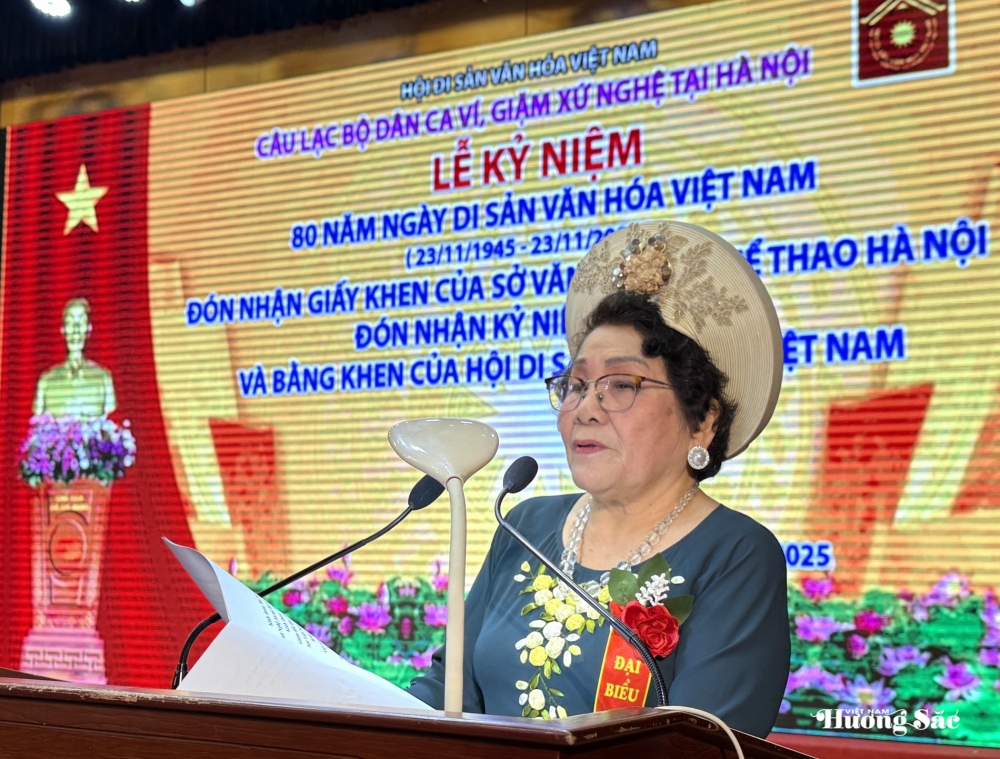 CLB Dân ca Ví, Giặm Xứ Nghệ tại Hà Nội kỷ niệm 80 năm Ngày Di sản Văn hóa Việt Nam