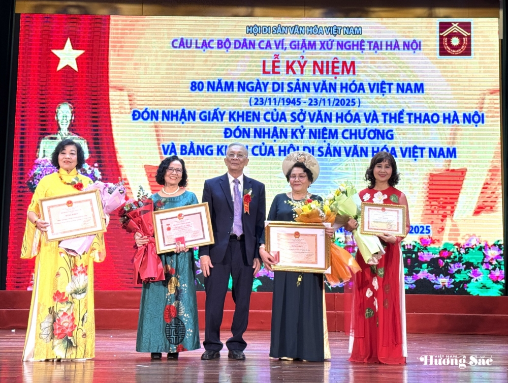 CLB Dân ca Ví, Giặm Xứ Nghệ tại Hà Nội kỷ niệm 80 năm Ngày Di sản Văn hóa Việt Nam