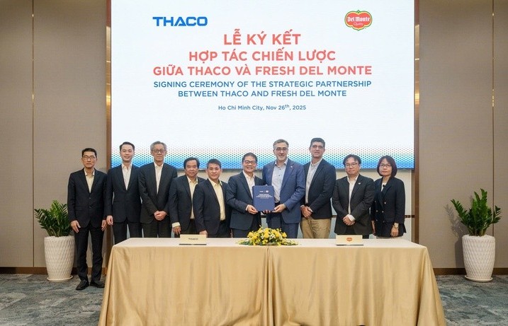 Tập đoàn trái cây 135 năm của Mỹ ký kết với Thaco: Mua 71.500 tấn chuối mỗi năm