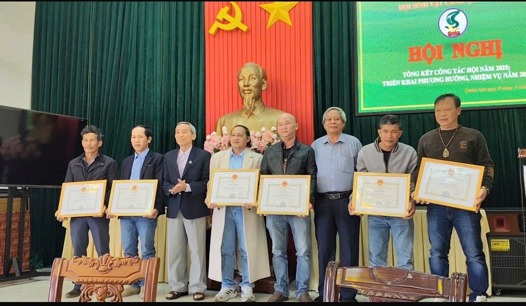 Hội Sinh vật cảnh Quảng Ngãi đạt thành tích xuất sắc 2025 và đặt mục tiêu chiến lược năm 2026 Hội Sinh vật cảnh Quảng Ngãi đạt thành tích xuất sắc 2025 và đặt mục tiêu chiến lược năm 2026