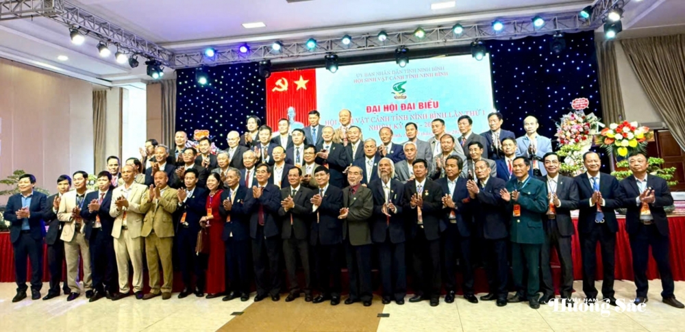 Hội Sinh vật cảnh tỉnh Ninh Bình tổ chức Đại hội lần thứ I, nhiệm kỳ 2025-2030 Hội Sinh vật cảnh tỉnh Ninh Bình tổ chức Đại hội lần thứ I, nhiệm kỳ 2025-2030