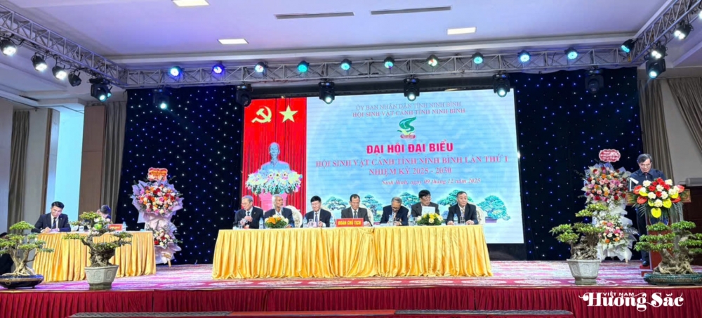 Hội Sinh vật cảnh tỉnh Ninh Bình tổ chức Đại hội lần thứ I, nhiệm kỳ 2025-2030 Hội Sinh vật cảnh tỉnh Ninh Bình tổ chức Đại hội lần thứ I, nhiệm kỳ 2025-2030