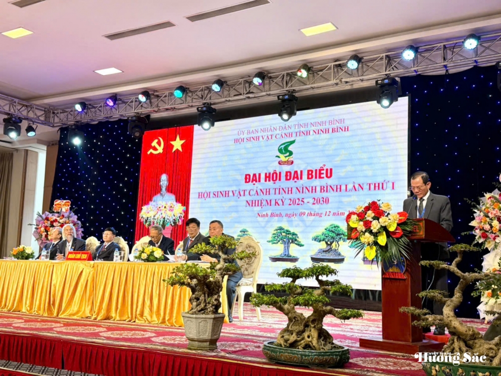 Hội Sinh vật cảnh tỉnh Ninh Bình tổ chức Đại hội lần thứ I, nhiệm kỳ 2025-2030 Hội Sinh vật cảnh tỉnh Ninh Bình tổ chức Đại hội lần thứ I, nhiệm kỳ 2025-2030