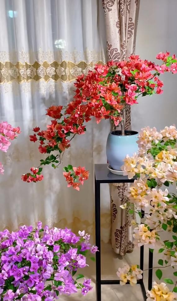 Biến hoa giấy thành “tác phẩm nghệ thuật” chỉ với một sợi dây nhôm