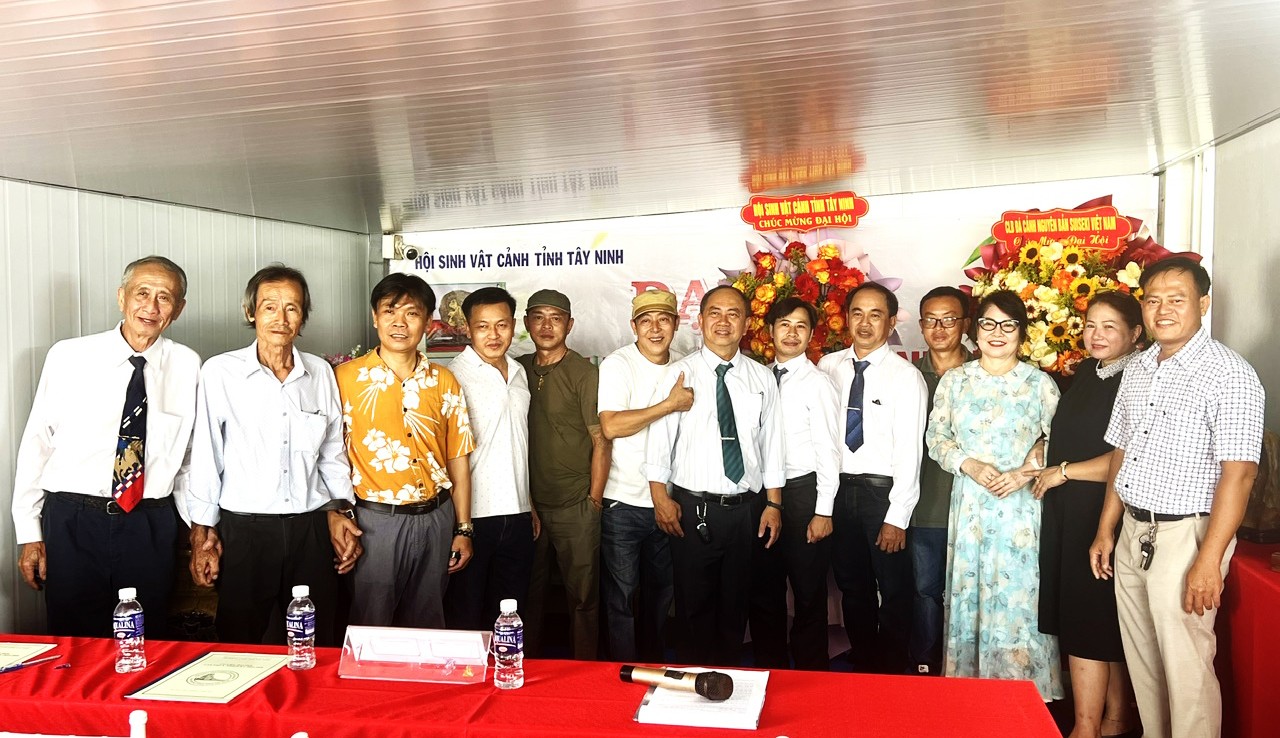 Chi hội Đá cảnh tỉnh Tây Ninh: tổ chức thành công Đại hội nhiệm kỳ 2025-2028