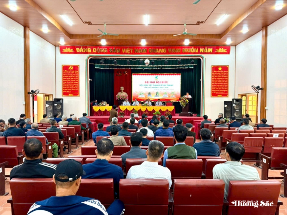 Hội Sinh vật cảnh xã Tân Thuận tổ chức Đại hội đại biểu lần thứ I, nhiệm kỳ 2025 - 2030 Hội Sinh vật cảnh xã Tân Thuận tổ chức Đại hội đại biểu lần thứ I, nhiệm kỳ 2025 - 2030