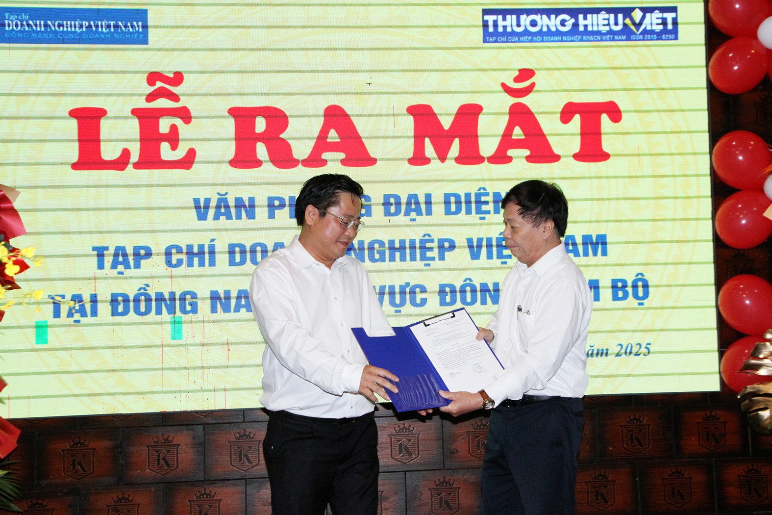 Ra mắt VPĐD Đồng Nai: Tạp chí Doanh nghiệp Việt Nam tăng cường đồng hành cùng doanh nhân khu vực Đông Nam Bộ Ra mắt VPĐD Đồng Nai: Tạp chí Doanh nghiệp Việt Nam tăng cường đồng hành cùng doanh nhân khu vực Đông Nam Bộ