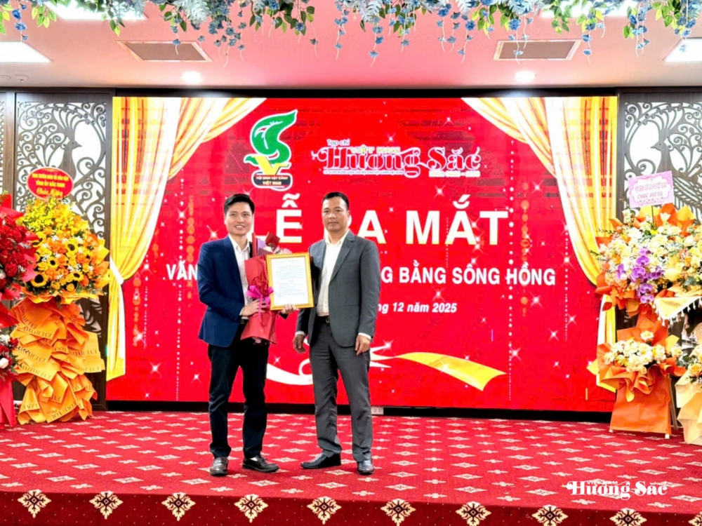 Tạp chí Việt Nam Hương sắc: Ra mắt Văn phòng Đại diện khu vực Đồng bằng sông Hồng Tạp chí Việt Nam Hương sắc: Ra mắt Văn phòng Đại diện khu vực Đồng bằng sông Hồng