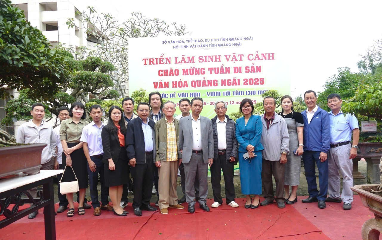 Hội Sinh vật cảnh Quảng Ngãi góp mặt tại Tuần Di sản Văn hóa 2025 Hội Sinh vật cảnh Quảng Ngãi góp mặt tại Tuần Di sản Văn hóa 2025
