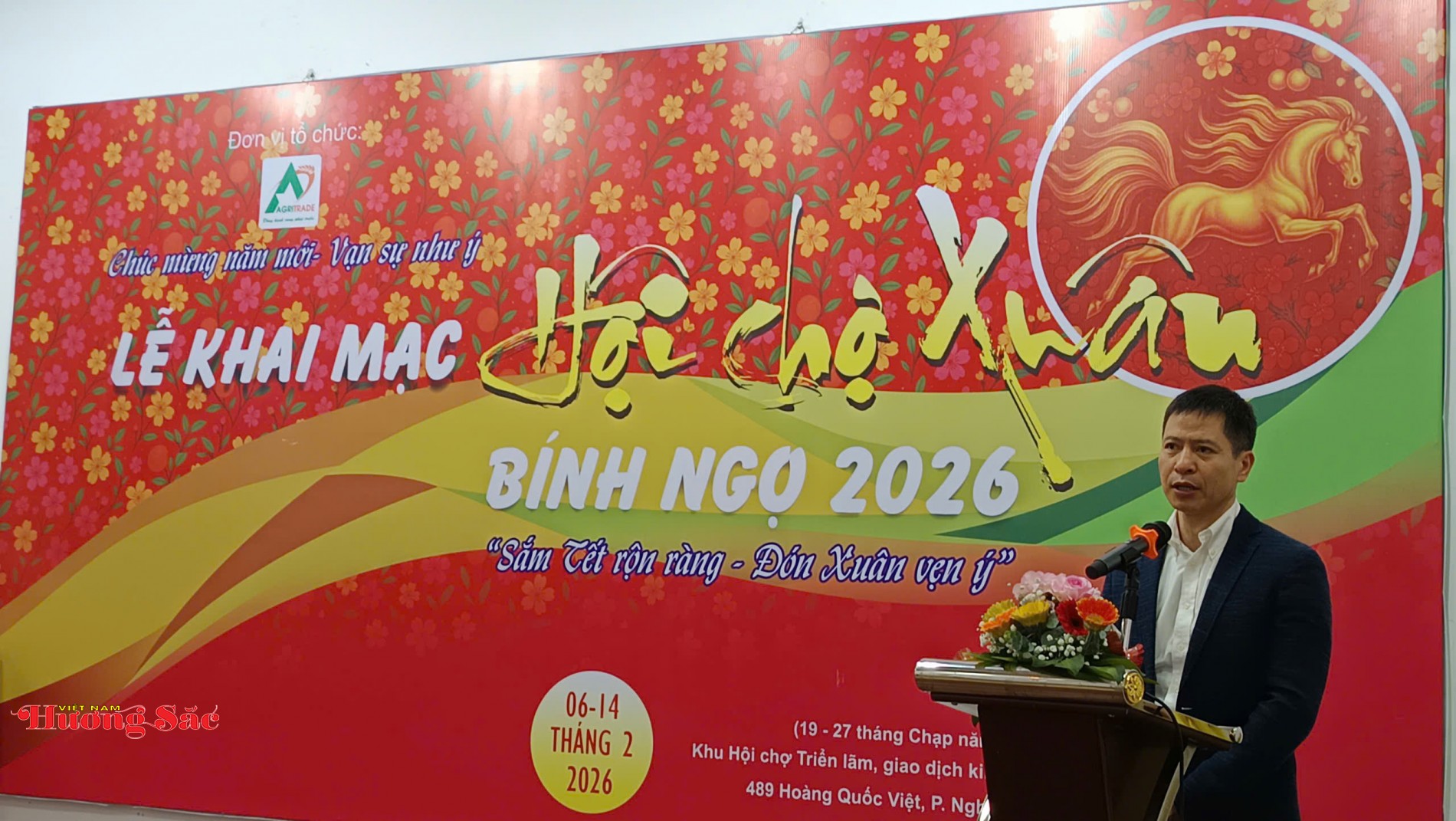 Hội chợ Xuân Bính Ngọ 2026 thúc đẩy tiêu thụ nông sản, lan tỏa tinh thần “Người Việt dùng hàng Việt” Hội chợ Xuân Bính Ngọ 2026 thúc đẩy tiêu thụ nông sản, lan tỏa tinh thần “Người Việt dùng hàng Việt”