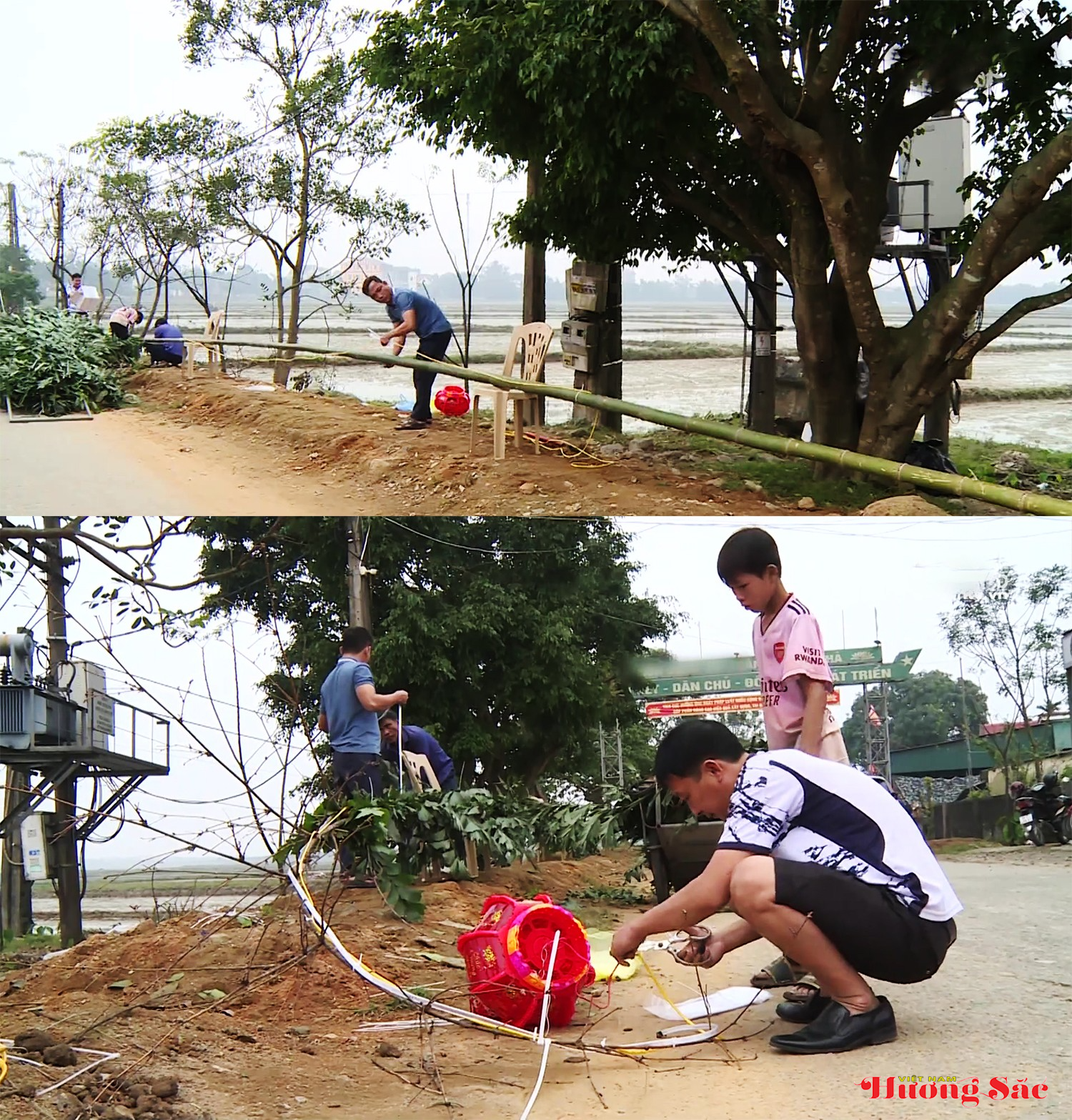 Làm nêu ngày Tết: Nghề thời vụ mang lại nguồn thu đáng kể ở Hà Tĩnh Làm nêu ngày Tết: Nghề thời vụ mang lại nguồn thu đáng kể ở Hà Tĩnh