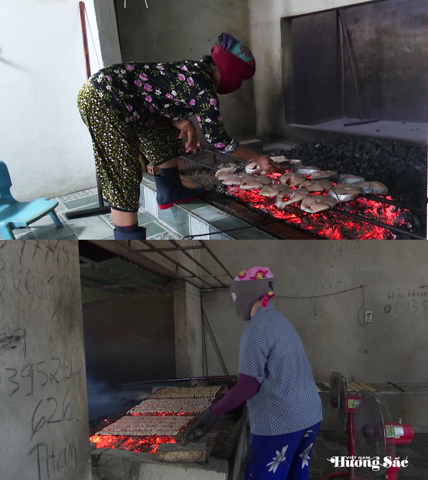 Làng nướng cá nơi cửa biển Hà Tĩnh tất bật vào vụ Tết Làng nướng cá nơi cửa biển Hà Tĩnh tất bật vào vụ Tết