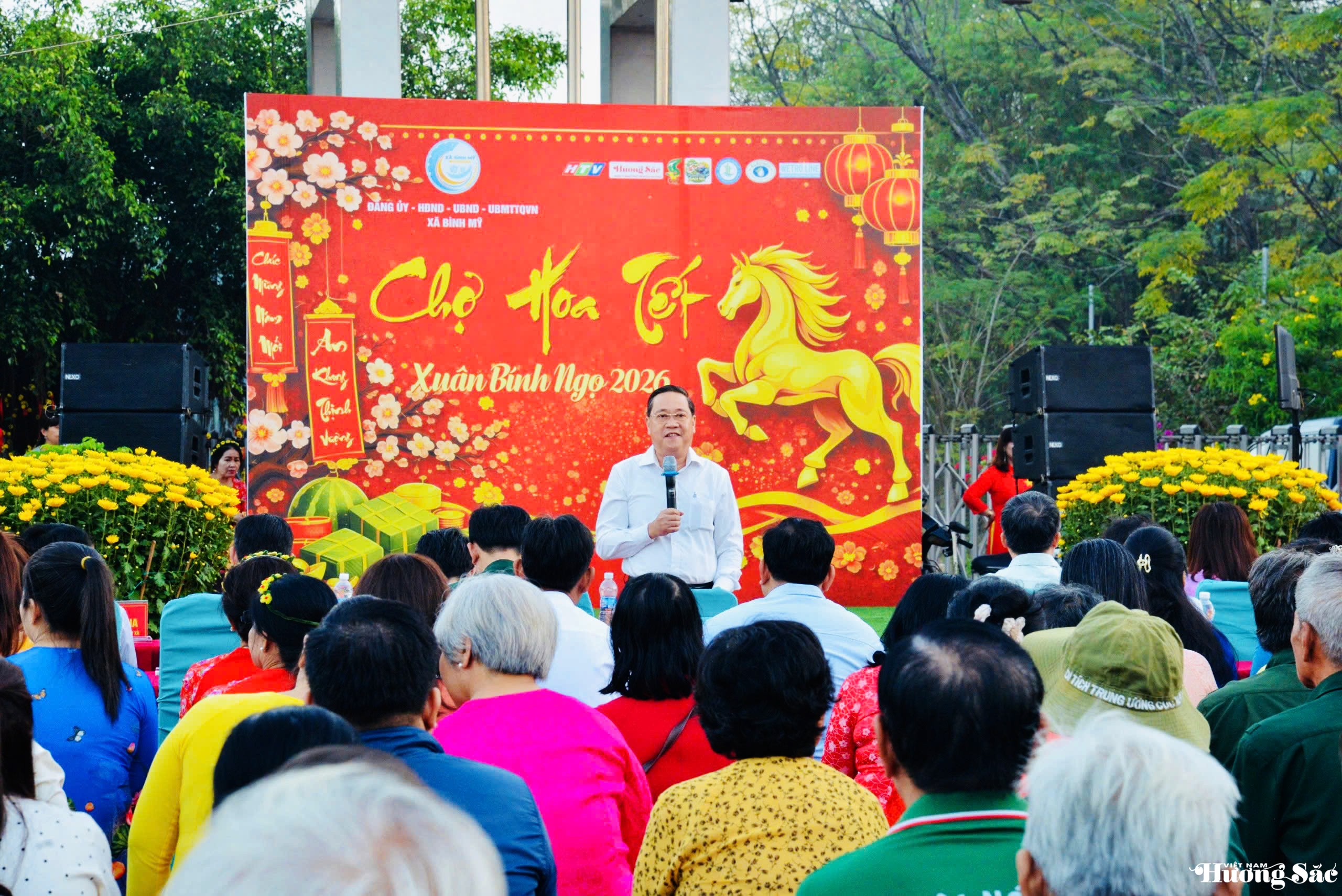 Bình Mỹ khai mạc Hội chợ hoa Tết Bính Ngọ 2026 Bình Mỹ khai mạc Hội chợ hoa Tết Bính Ngọ 2026