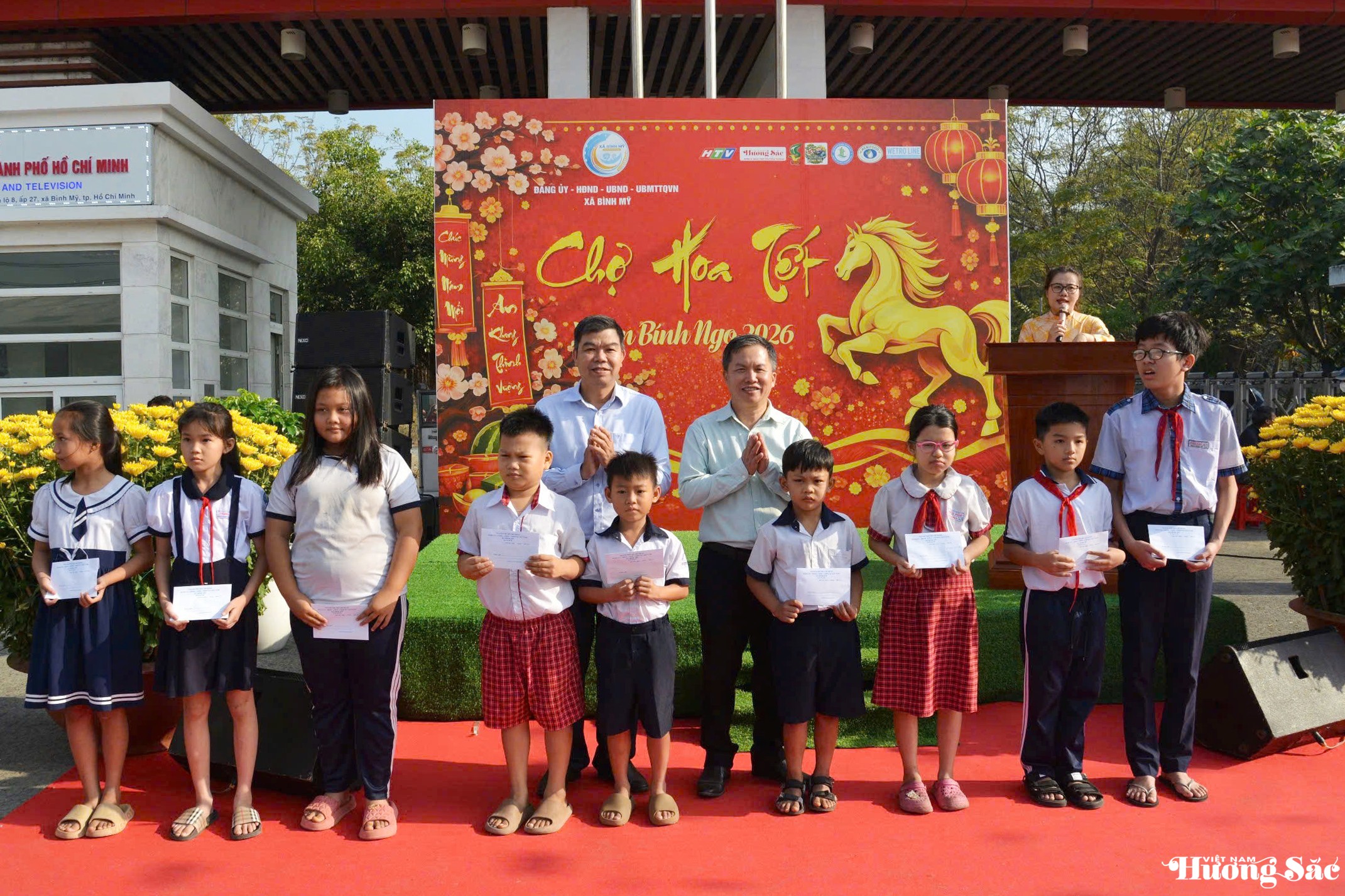 Bình Mỹ khai mạc Hội chợ hoa Tết Bính Ngọ 2026 Bình Mỹ khai mạc Hội chợ hoa Tết Bính Ngọ 2026
