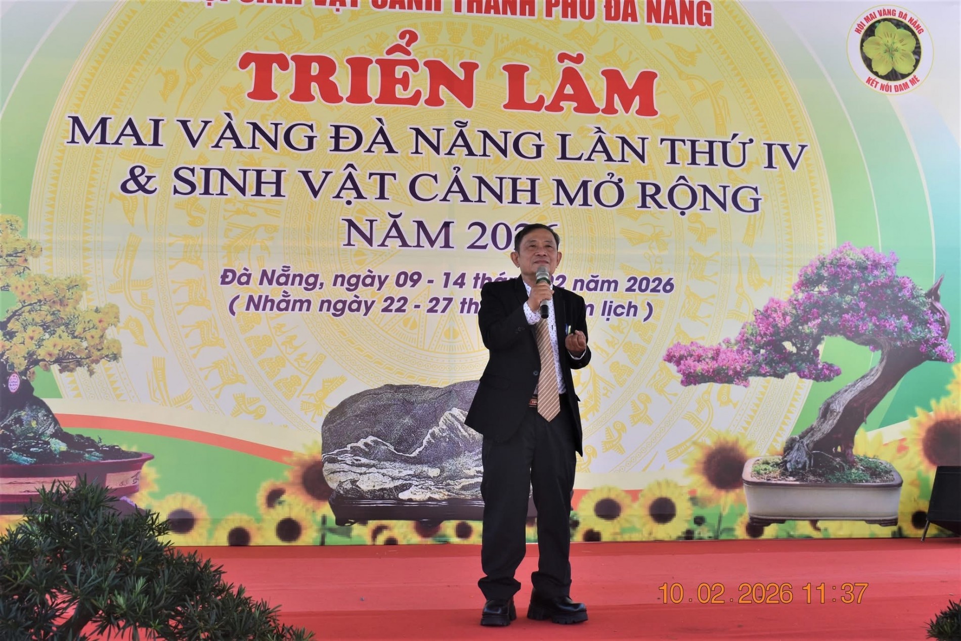 Nhà báo Lê Anh Dũng, Trưởng Văn phòng Đại diện phát biểu khai mạc Nhà báo Lê Anh Dũng, Trưởng Văn phòng Đại diện phát biểu khai mạc