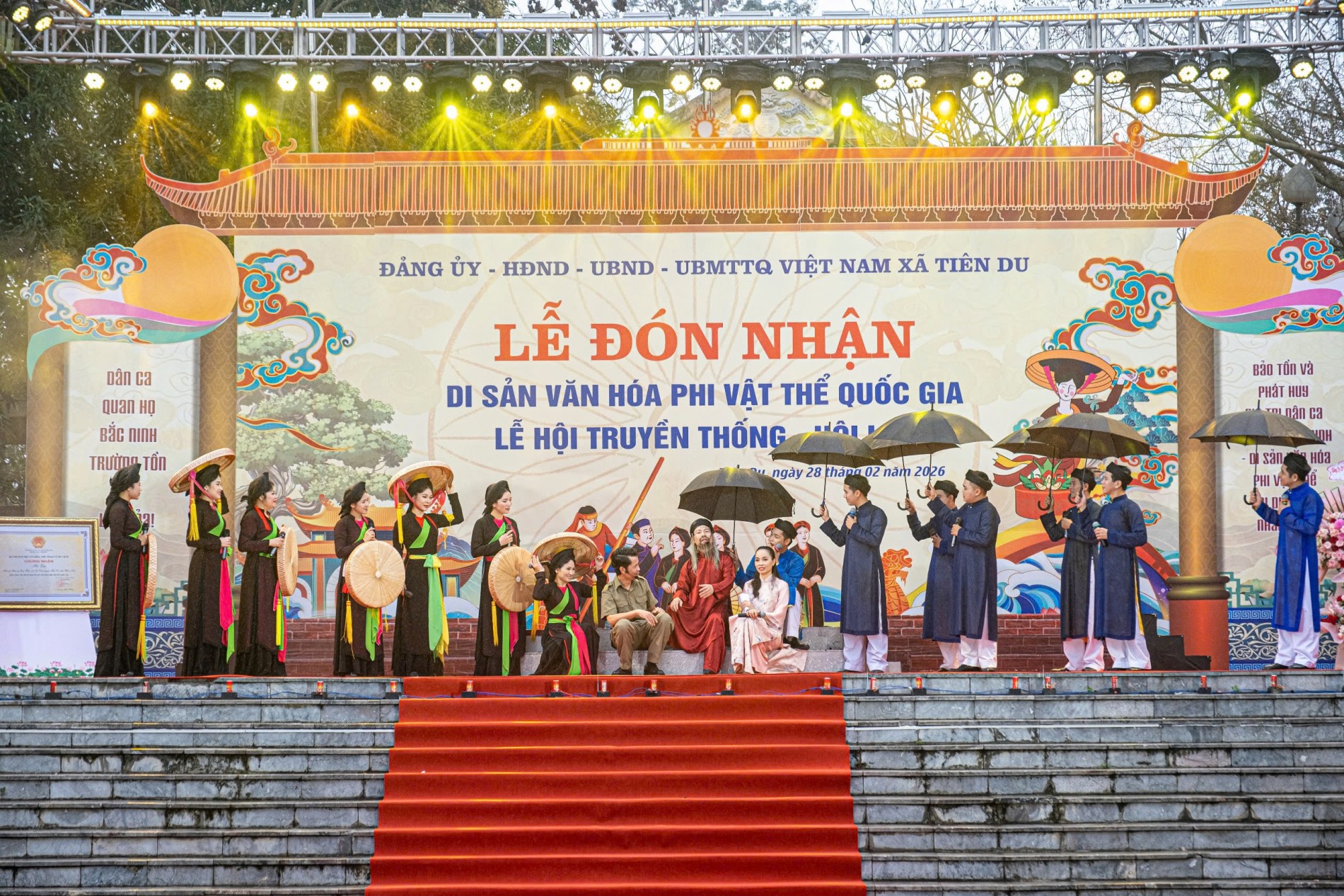 Hội Lim đón nhận danh hiệu Di sản văn hóa phi vật thể quốc gia Hội Lim đón nhận danh hiệu Di sản văn hóa phi vật thể quốc gia