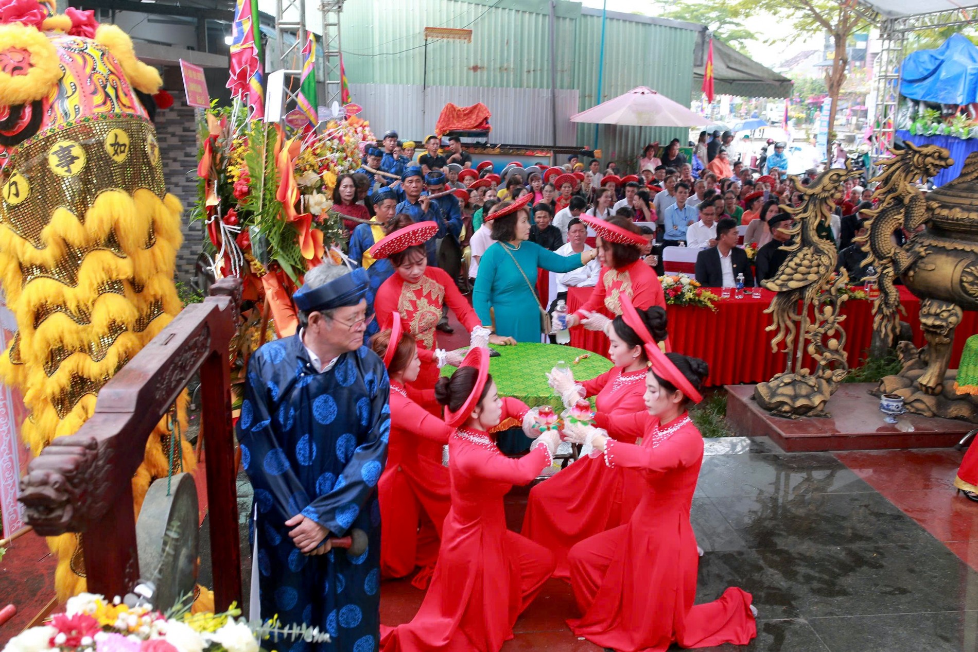 Thăng An: Ngập tràn hương sắc các lễ hội đầu Xuân