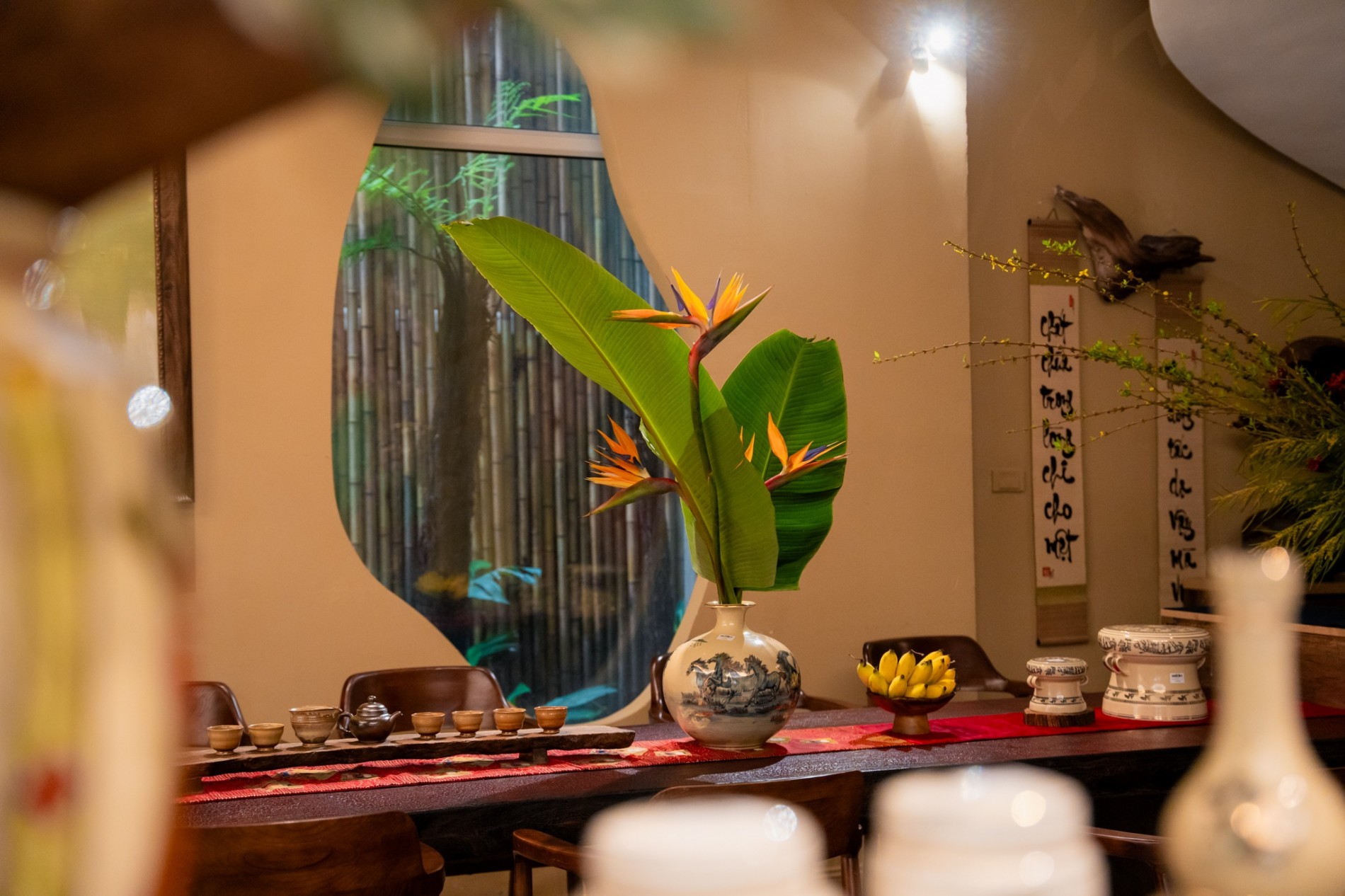Gốm Chu Đậu và Ikebana hội ngộ trong triển lãm nghệ thuật “Hòa” Gốm Chu Đậu và Ikebana hội ngộ trong triển lãm nghệ thuật “Hòa”