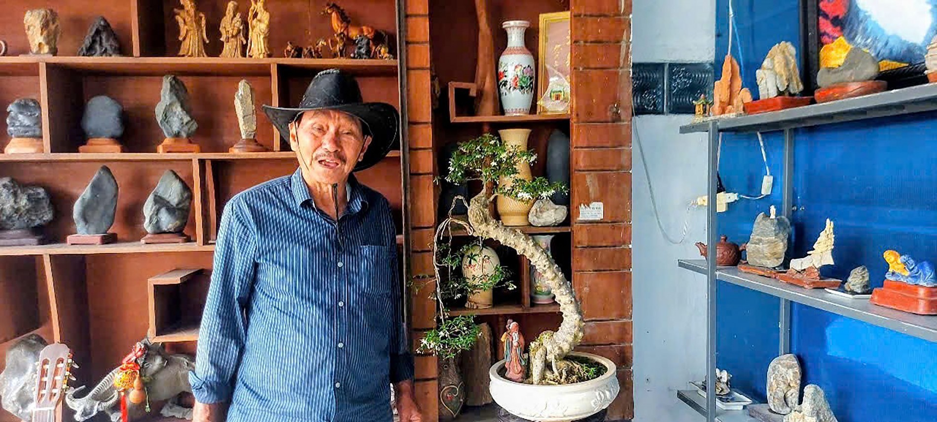 Nghệ nhân Phạm Minh Kính: Từ đam mê cá nhân đến dẫn dắt phong trào sinh vật cảnh Khánh Hòa Nghệ nhân Phạm Minh Kính: Từ đam mê cá nhân đến dẫn dắt phong trào sinh vật cảnh Khánh Hòa