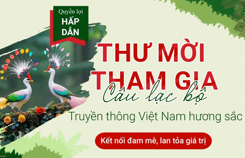 Thư mời tham gia CLB Truyền thông Việt Nam hương sắc
