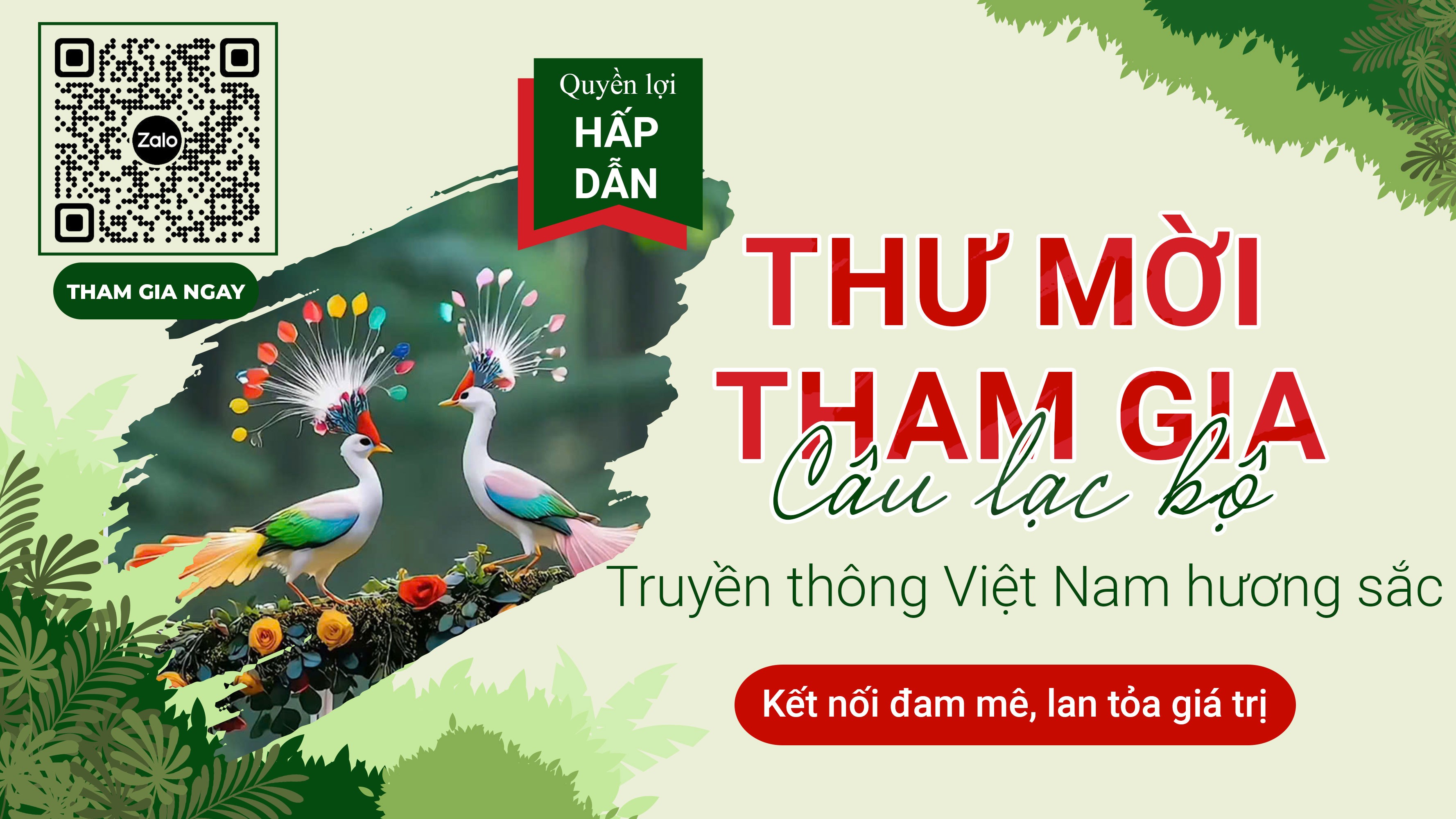 Thư mời tham gia CLB Truyền thông Việt Nam hương sắc