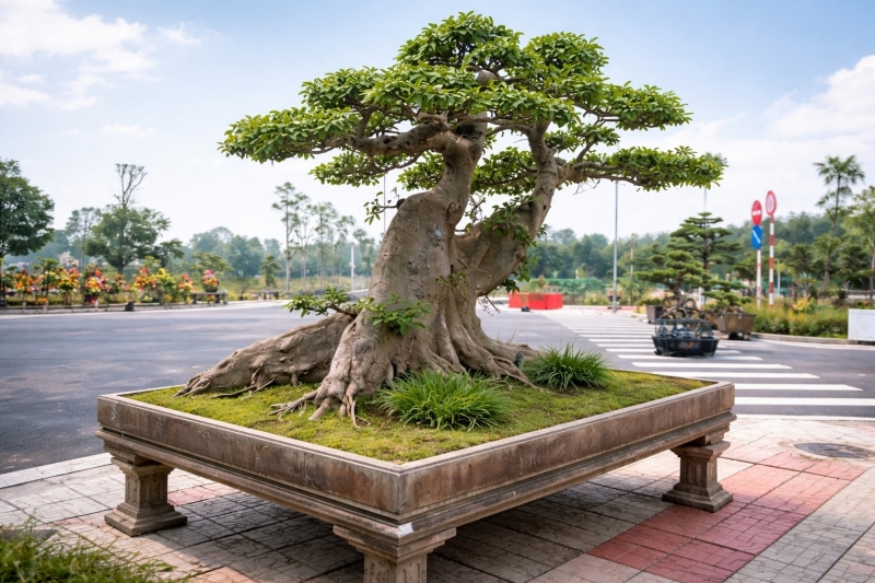 Từ cây quê thành “siêu phẩm”: Sung bonsai gây sốt vì dáng đẹp và ý nghĩa phong thủy hiếm có