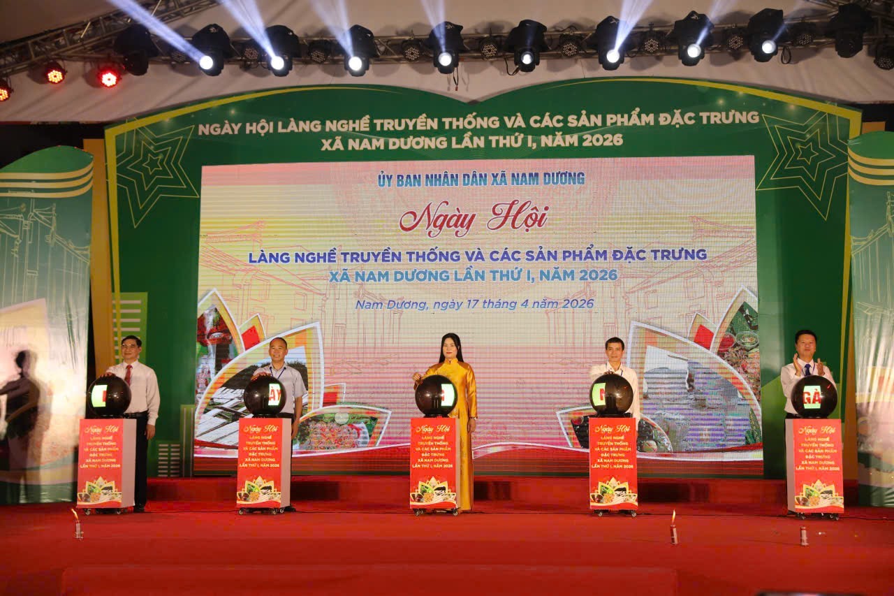 Xã Nam Dương (Bắc Ninh): Khai mạc ngày hội làng nghề truyền thống Xã Nam Dương (Bắc Ninh): Khai mạc ngày hội làng nghề truyền thống