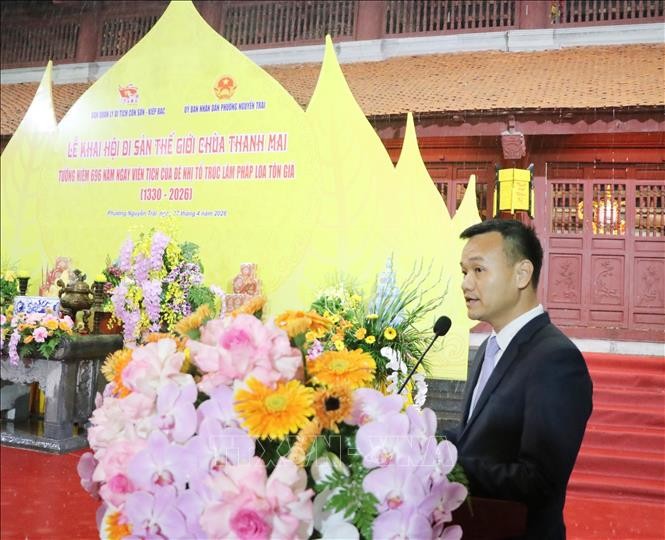 Khai hội truyền thống chùa Thanh Mai: Kết nối di sản, phát huy giá trị văn hóa tâm linh Khai hội truyền thống chùa Thanh Mai: Kết nối di sản, phát huy giá trị văn hóa tâm linh