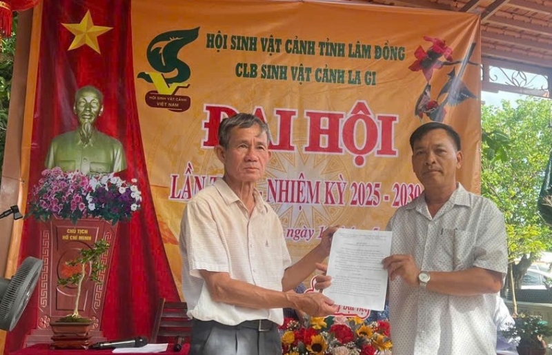 Ra mắt Câu lạc bộ Sinh vật cảnh La Gi