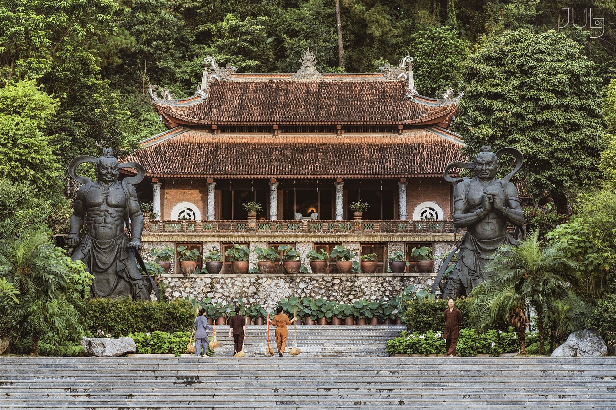 Cây cảnh, hoa cỏ và tinh thần gieo trồng phước lành của nhà Phật Cây cảnh, hoa cỏ và tinh thần gieo trồng phước lành của nhà Phật